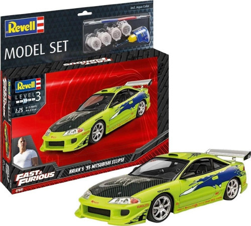 1:25 Fast & Furious Brian's '95 Mitsubishi Eclipse