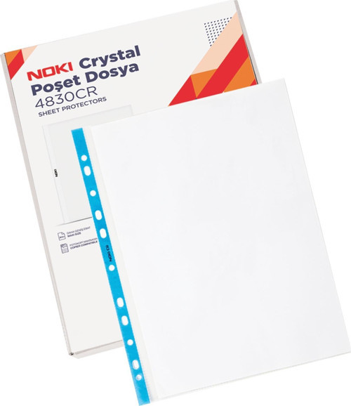 4830CR Crystal (Kristal) Poşet Dosya 100 Lü Kutu
