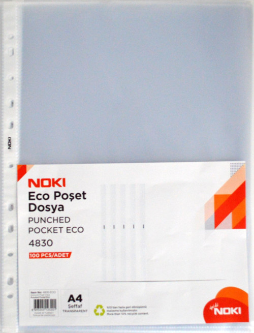 Poşet Dosya Eco A4 100 lü 10 Paket