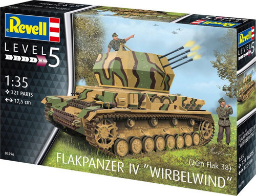 Maket Flakpanzer Iv Wirbelwind Flak 38 VSO03296