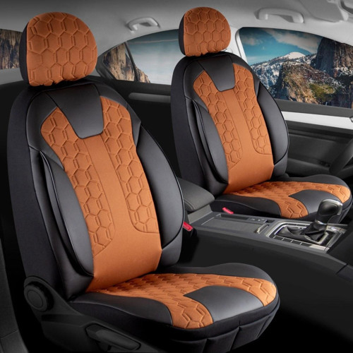 Opel Corsa B Lüx Deri Detaylı Oto Koltuk Kılıfı Ön Arka Takım Cyrus TARÇIN