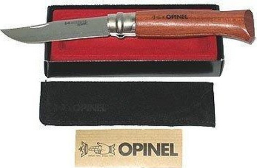 OPINEL INOX BUBINGA SAPLI 8 NO CAKI (KUTULU) (226086)
