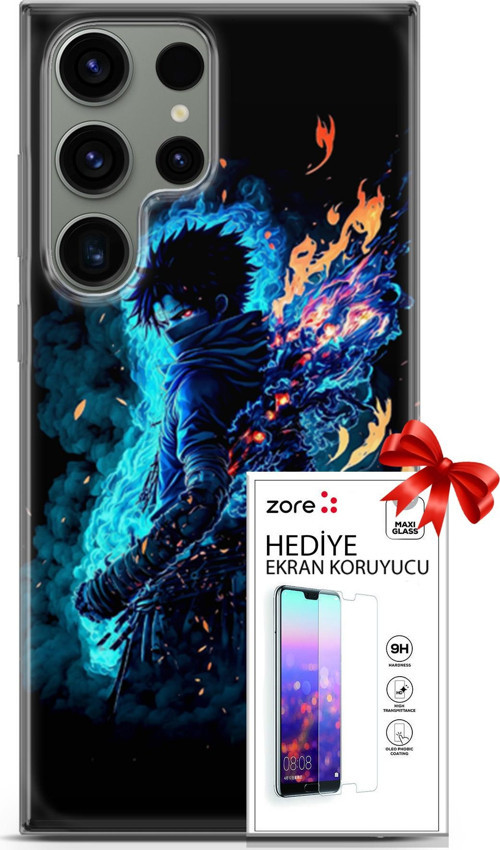 Samsung Galaxy S23 Ultra Kılıf Orijinal Seri Supers 16 My Hero Anime Hediyelik Kılıf Ve Ekran Koruyucu