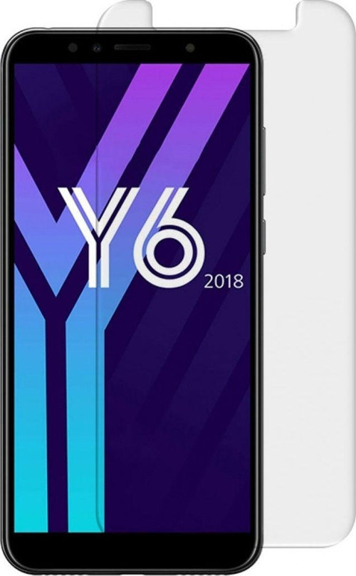 Huawei Huawei Y6 2018 Uyumlu Ön Koruma Cam Ekran Koruyucu