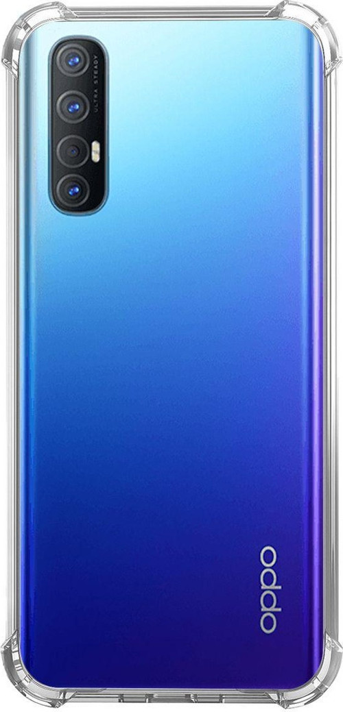 Oppo Reno 3 Pro Uyumlu Rarroz Seri Arka Koruma Kılıf - Şeffaf