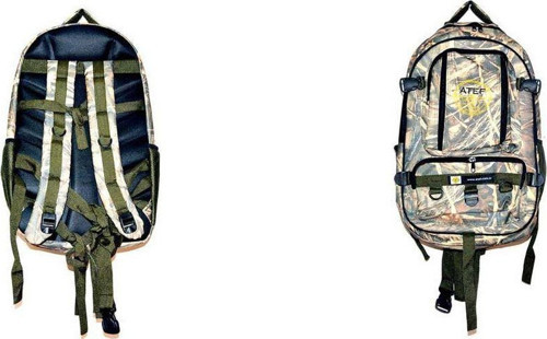 A-002 Saz Desenli Sırt Çantası