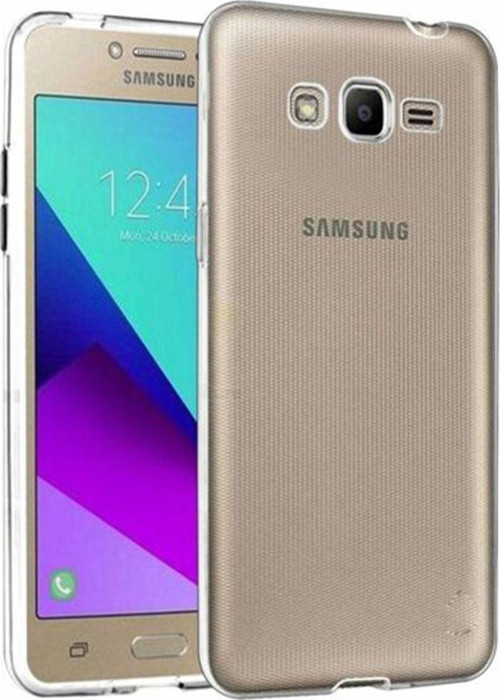 Samsung Galaxy Grand Prime G530 Uyumlu Şeffaf Seri Arka Koruma Kılıf - Şeffaf