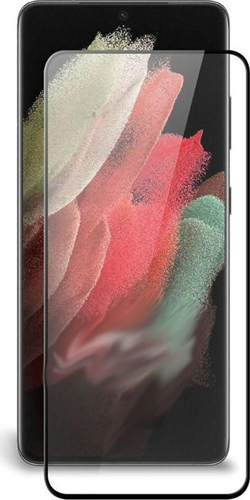 Samsung Galaxy S21 Ultra Uyumlu Ön Koruma Polymer Nano Ekran Koruyucu - Siyah