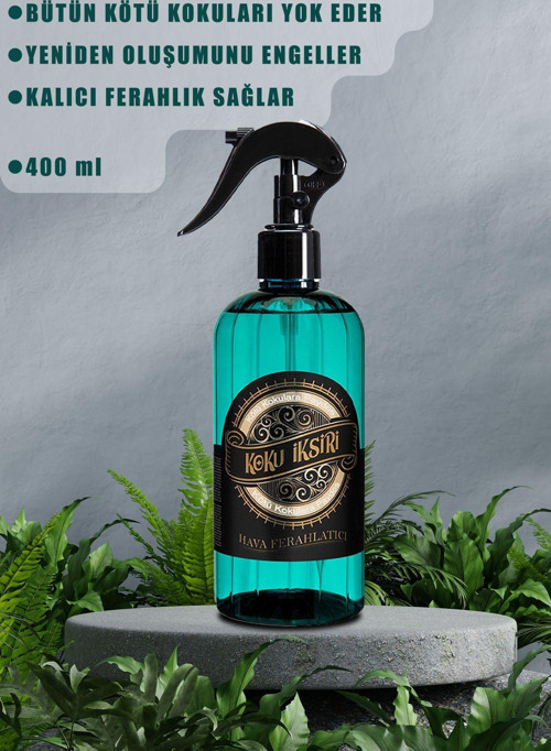 Bütün Kötü Kokulara Son Ferahlatıcı Kötü Koku Giderici Oda Parfümü Oda Kokusu 400 Ml
