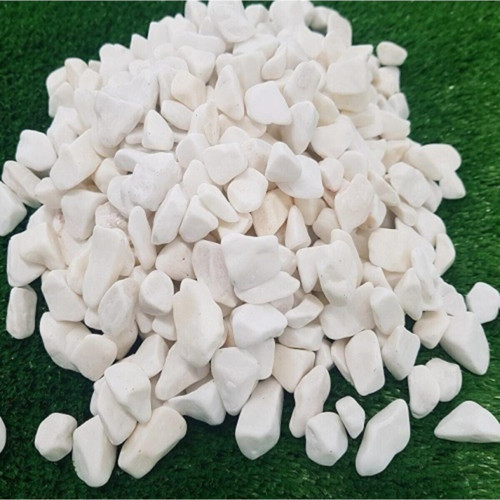Beyaz Dolomit Taş 5 Kg 1-2 Cm Dere Taşı Çakıl Taşı Bahçe Süs Taşı Saksı Teraryum Taşı Akvaryum Taşı