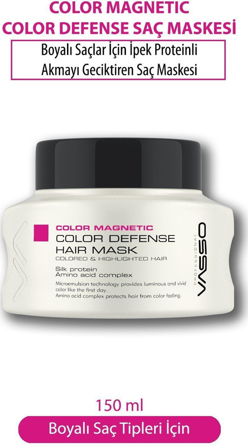 Boyalı Saçlar Için Ipek Proteinli Renk Koruyucu Maske 150 Ml