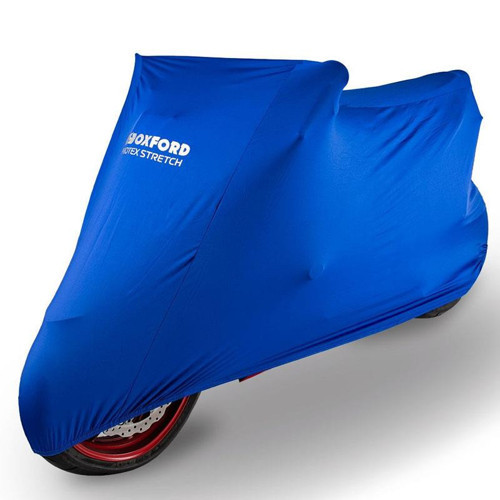 Motosiklet Protex Indoor Premium Stretch-Fit Kilif Iç Mekan Medium Mavi CV179