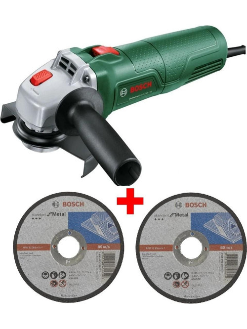 Avuç Taşlama Makinesi 750 Watt 115mm Spiral Avuç Içi Taşlama Sipral + 2 Adet Metal Kesme Diski