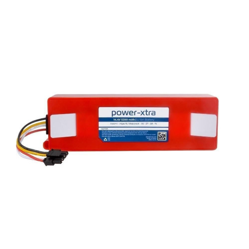 - Xiaomi-Mijia 1S / Roborock-S6-S7-S8-T4 Robot Süpürge Bataryası - 14.4V 5200mAh Li-ion Batarya
