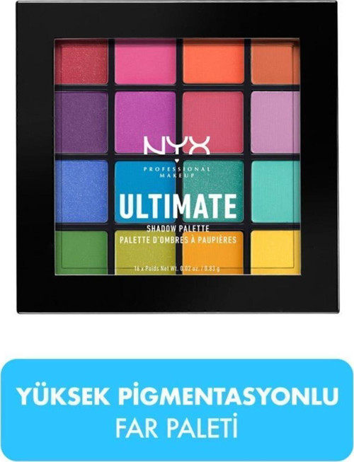 Professional Makeup Göz Farı Paleti - Ultimate Shadow Palette Brights 800897017651