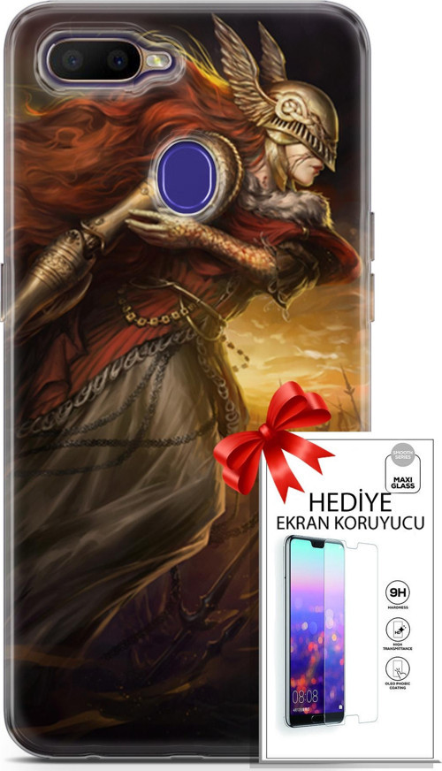 Oppo Rx17 Neo Kılıf Orijinal Seri Cardano 29 Şövalye Leke Tutmaz Kapak + Ekran Koruyucu