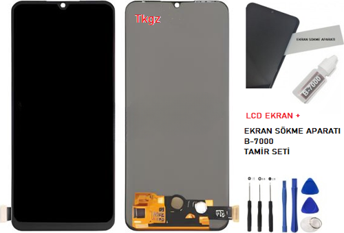 - Vivo V25 Lcd Ekran Dokunmatik -A- Kalite + B-7000 + TAMİR SETİ
