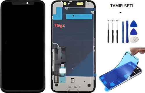 - iPhone 11 Lcd Ekran Dokunmatik -A- Kalite ( GX MARKA ) + TAMİR SETİ + TOZ BANTI