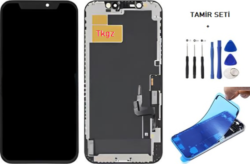- iPhone 12 PRO Lcd Ekran Dokunmatik -A- Kalite ( GX MARKA ) + TAMİR SETİ + TOZ BANTI