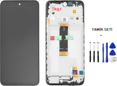 - Xiaomi Redmi 12 Lcd Ekran Dokunmatik -A- Kalite ÇITALI + TAMİR SETİ