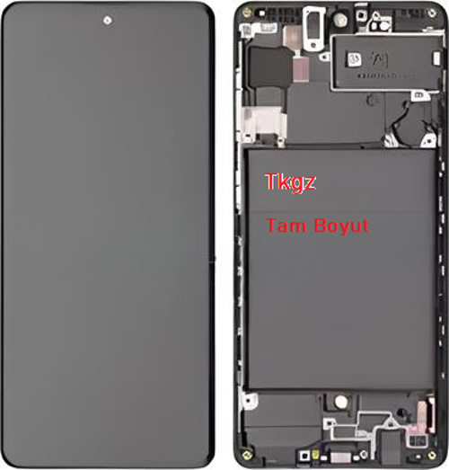 - Samsung Galaxy A71 - SM-A715 Uyumlu Lcd Ekran Dokunmatik Orijinal ÇITALI