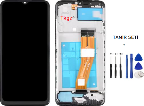 - Samsung Galaxy A03 - SM-A035 Uyumlu Lcd Ekran Dokunmatik Orijinal ÇITALI + TAMİR SETİ