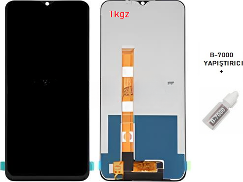 - Oppo Realme C25 Uyumlu Lcd Ekran Dokunmatik Orijinal + B-7000