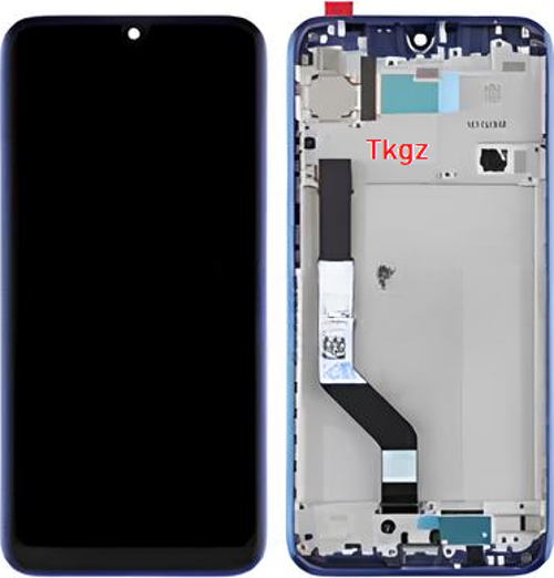 - Xiaomi Redmi NOTE 7 Uyumlu Lcd Ekran Dokunmatik Orijinal ÇITALI MAVİ