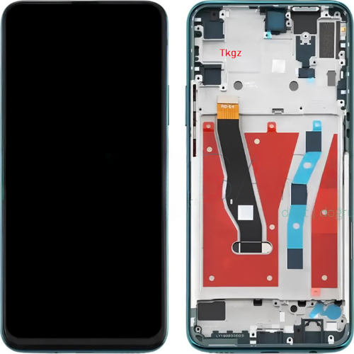 - Huawei P Smart Z Uyumlu Lcd Ekran Dokunmatik Orijinal ÇITALI YEŞİL