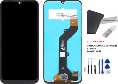 İnfinix HOT 12İ Uyumlu Lcd Ekran Dokunmatik SERVİS Orijinali + B-7000 + TAMİR SETİ