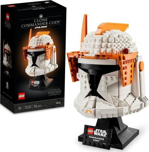 Star Wars Klon Komutanı Cody™ Kaskı 75350 - Yetişkinler İçin Koleksiyonluk Sergileme Modeli Yapım Seti 776 Parça