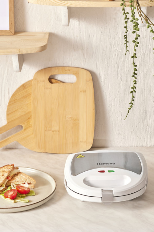 Toastbuster 1309h Çıkarılabilir Plakalı Portatif Tasarım Tost Makinesi Silver