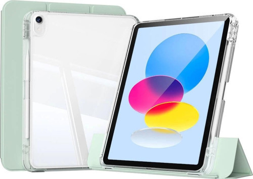 Apple iPad 10.9 2022 (10.Nesil) Kılıf Magnetik Ayrılabilen Airbagli Zore Sliding Tablet Kılıfı