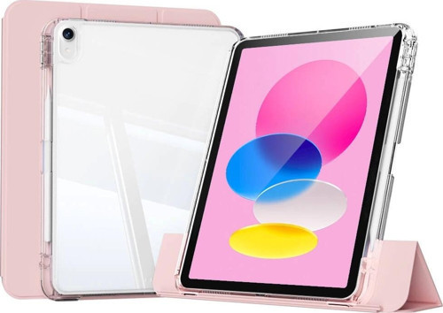 Apple iPad 10.9 2022 (10.Nesil) Kılıf Magnetik Ayrılabilen Airbagli Zore Sliding Tablet Kılıfı