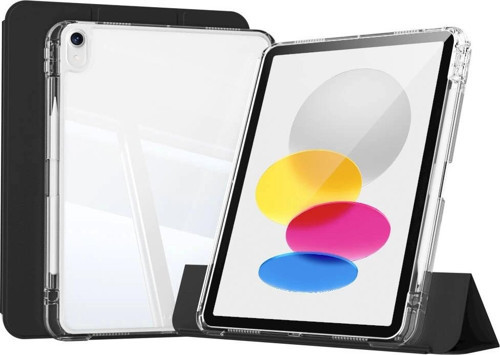 Apple iPad 10.9 2022 (10.Nesil) Kılıf Magnetik Ayrılabilen Airbagli Zore Sliding Tablet Kılıfı