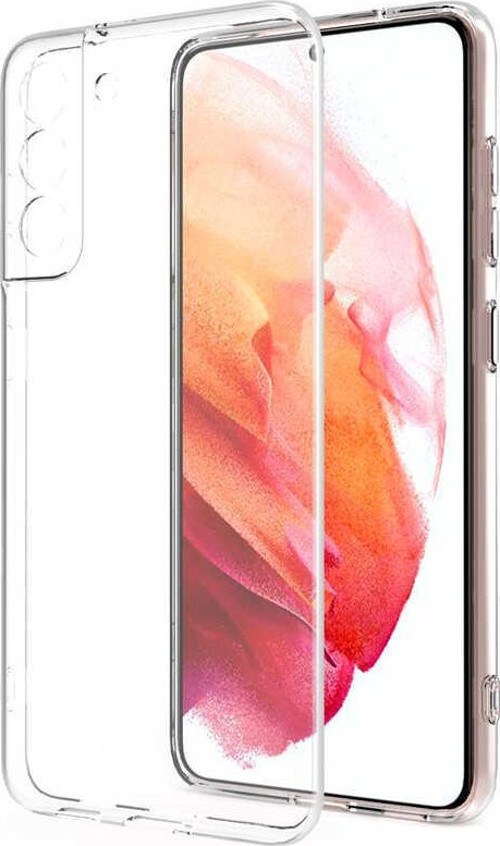 Galaxy S23 Kılıf Kamera Korumalı Şeffaf Silikon Süper Silikon Kapak - Renksiz