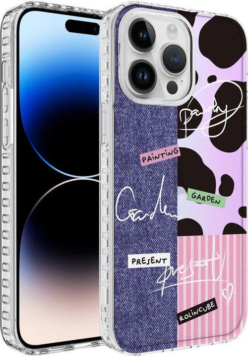 İphone 12 Pro Max Kılıf Renk Desenli Airbag Korumalı Elegans Kapak