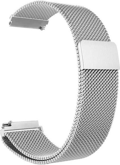 Huawei Watch GT 3 46mm Kordon KRD-12 Metal Kordon Kayış Strap - Gümüş