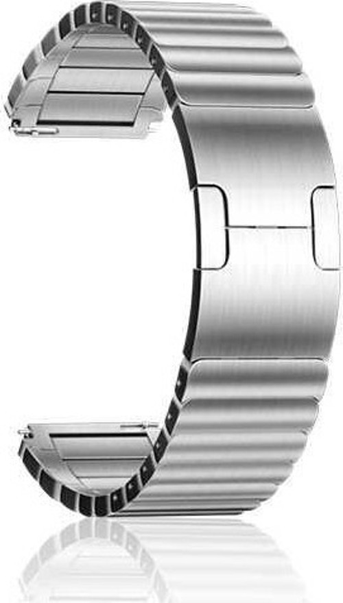 Huawei Watch GT 3 46mm Kordon KRD-35 Metal Kordon Kayış Strap - Gümüş
