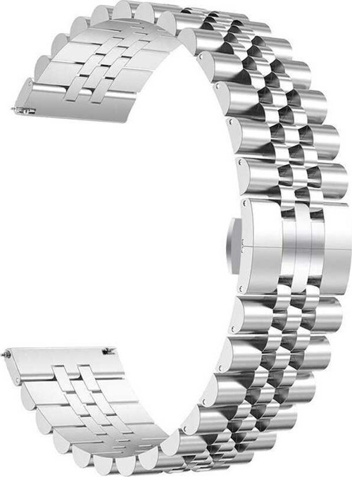 Galaxy Watch Active 2 42mm String-36 20mm Metal Kordon - Gümüş