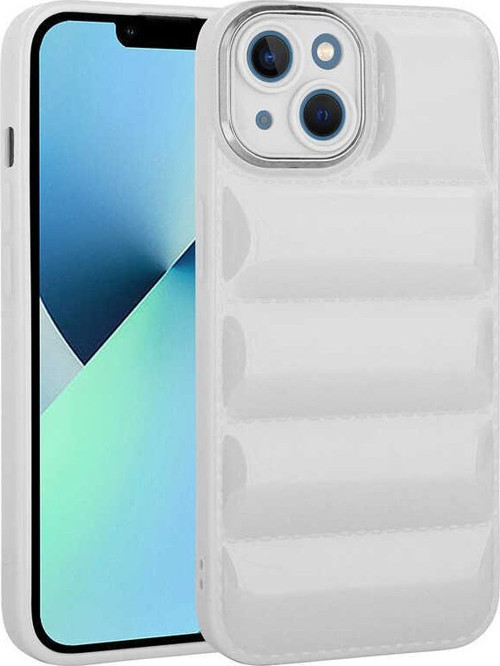 iPhone 13 Kamera Korumalı Tender Kılıf - Beyaz
