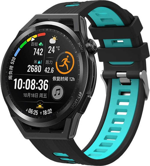 Galaxy Watch Active 2 44mm KRD-55 Silikon Kordon - Siyah