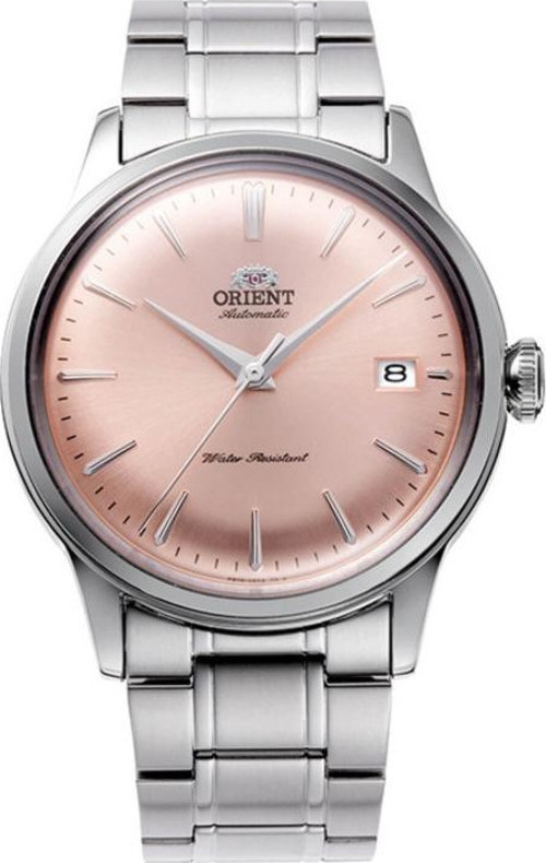 Bambino Kurmalı Otomatik Çelik Gri Kristal Cam 38 mm Erkek Kol Saati