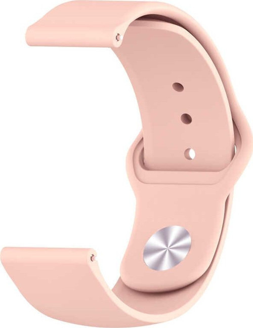 Xiaomi Amazfit GTR 42mm String-11 20mm Silikon Kordon - Pudra