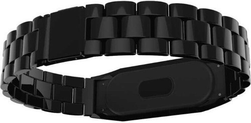 Xiaomi Mi Band 5 String-04 Metal Kordon - Siyah