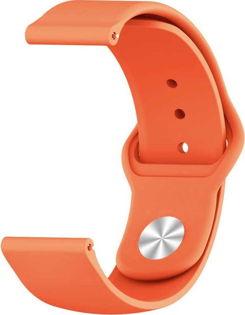 Xiaomi Amazfit Pace String-11 22mm Silikon Kordon - Turuncu