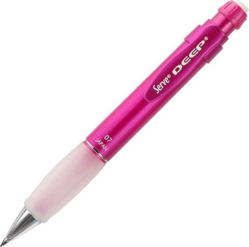 Deep 0.7 mm. Mekanik Kurşun Kalem Metalik Pembe