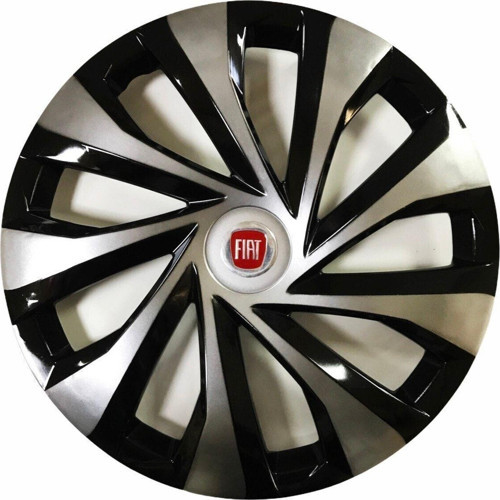 Fiat Panda Uyumlu 15 Inç Piano Black Siyah Jant Kapağı 4 Adet