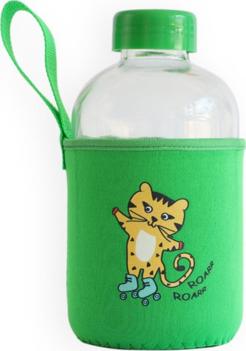Cam Çocuk Matarası Patenci Çita 600 ml