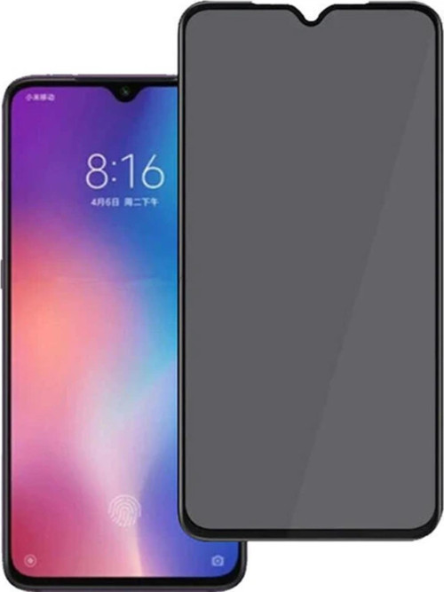 Samsung Galaxy A15 Uyumlu Tam Kaplayan Hayalet Cam Siyah Karartma Ekran Koruyucu Cam Anti-Static Özellikli Siyah Çerçeve